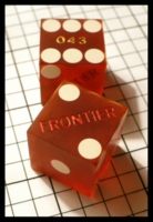 Dice : Dice - Casino Dice - Frontier - Gamblers Supply Store Apr 2011